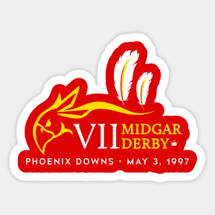 Midgar Derby Sticker